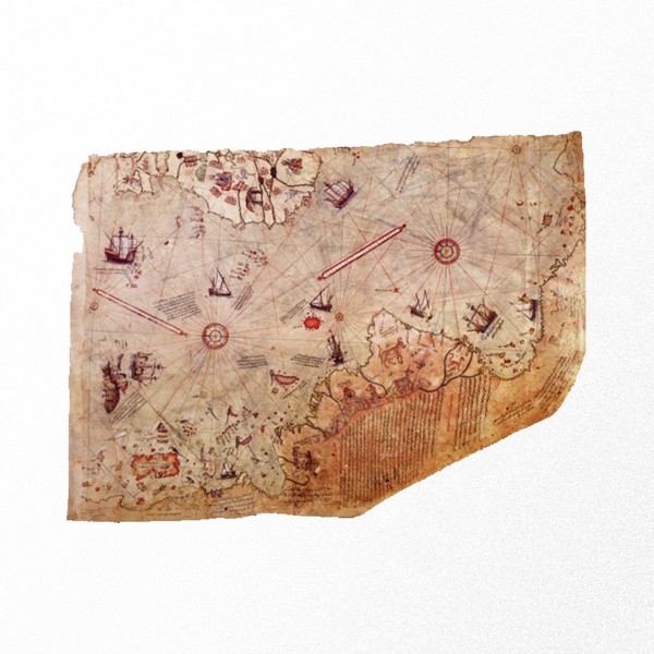 Piri Reis Haritası (Küçük)